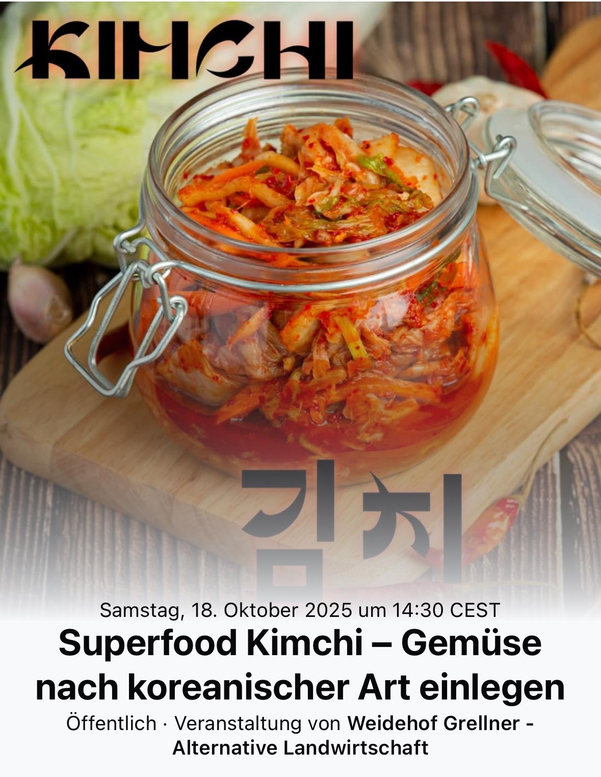 Superfood Kimchi - Gemüse nach koreanischer Art einlegen